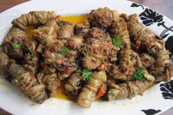 Água e Sal Ou Refogado de Konguê (Miudezas de Cabrito)