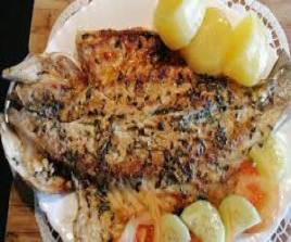 Peixe Inteiro/ Escalado Grelhado (Do dia)